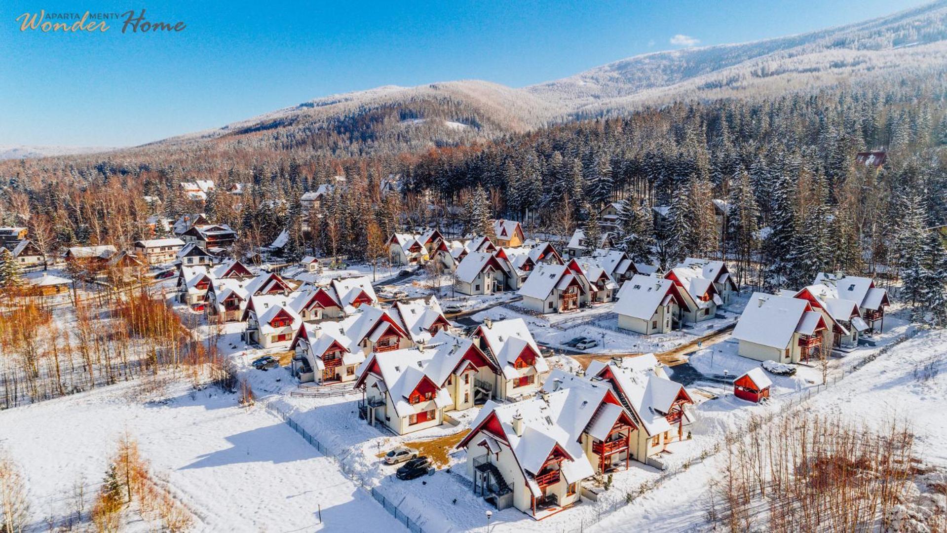 Wonder Home - Domki Gorskie Na Osiedlu Dozorowanym, Z Kominkami I Placem Zabaw Karpacz Exterior foto